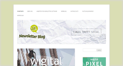 Desktop Screenshot of newsletter-blog.de